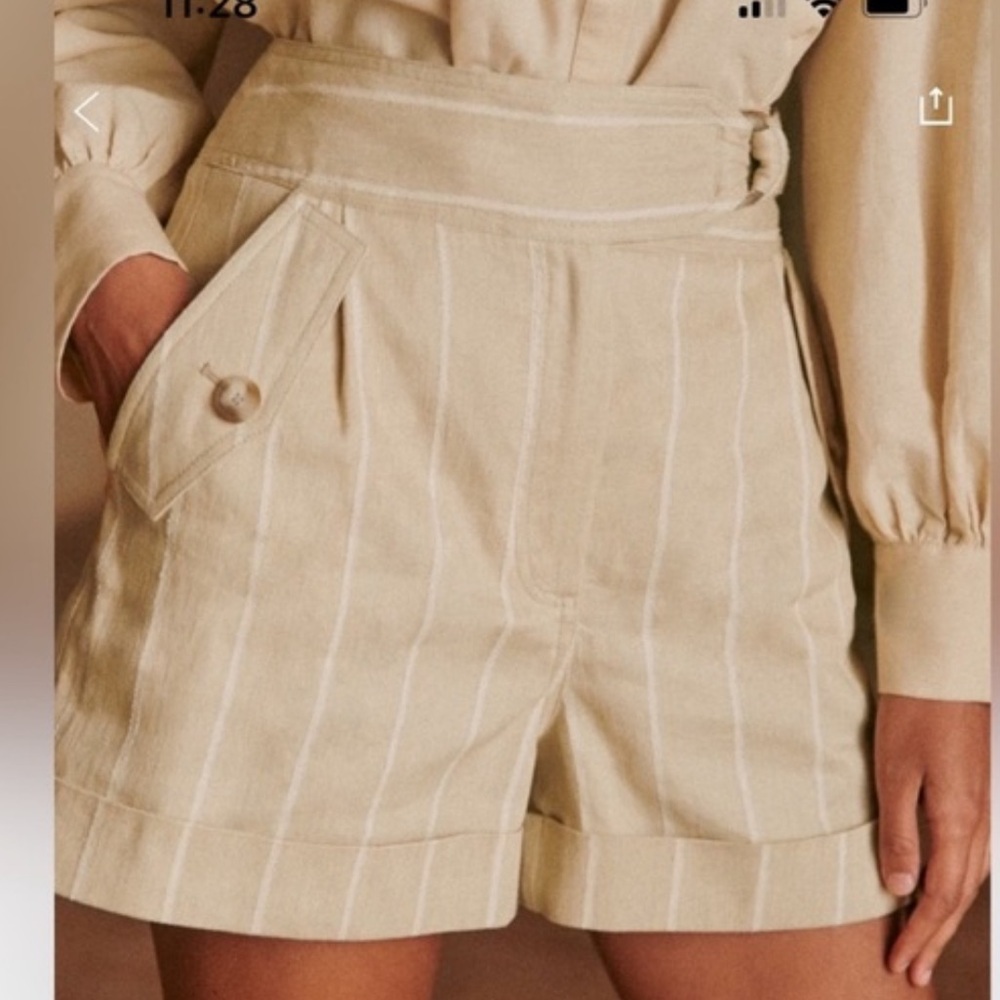 Sezane Cedric shorts size 38